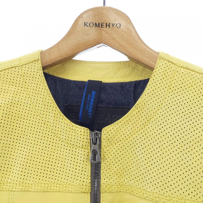 【Mã giảm giá】Áo khoác da BENHEART 636826