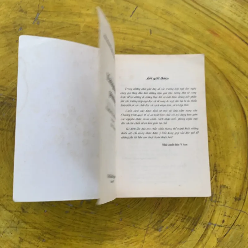 NGỘ ĐỘC VÀ XỬ TRÍ NGỘ ĐỘC - dịch từ nước ngoài 788434