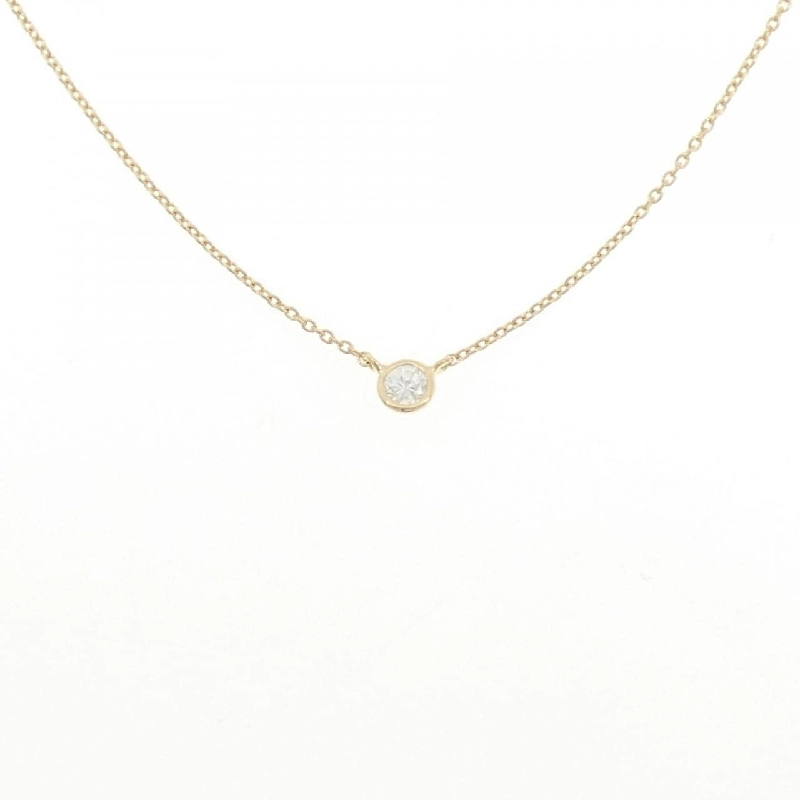 Dây chuyền kim cương K18YG 0.15CT - Hàng hiệu chính hãng 863396