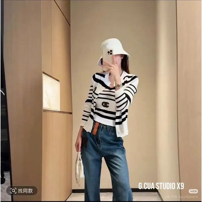 Set Áo Len 2 Dây Kèm Cardigan Hoạ Tiết Basic 720743