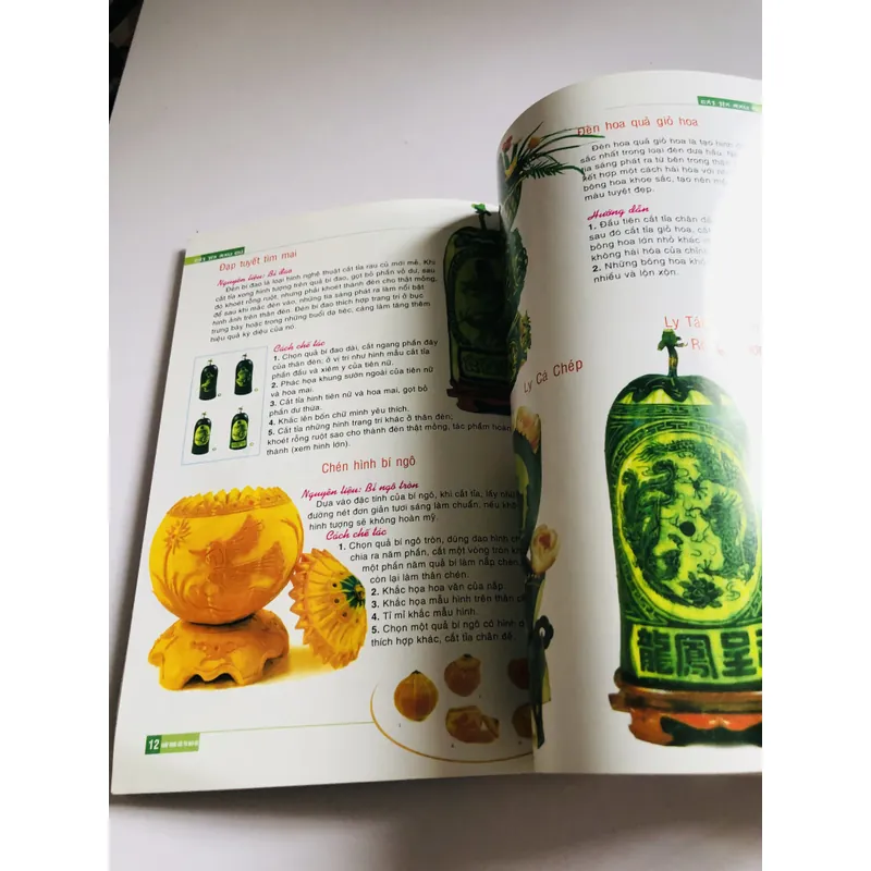 NGHỆ THUẬT CẮT TỈA RAU CỦ  589031