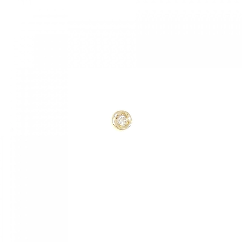 K18YG Solitaire Bông tai Kim cương Một bên - Hàng hiệu Chính hãng 870669