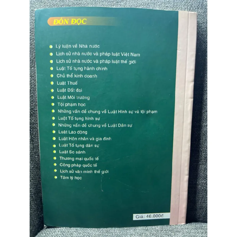 [Phiên Chợ Sách Cũ] Tập bài giảng lý luận về pháp luật 1704 441827
