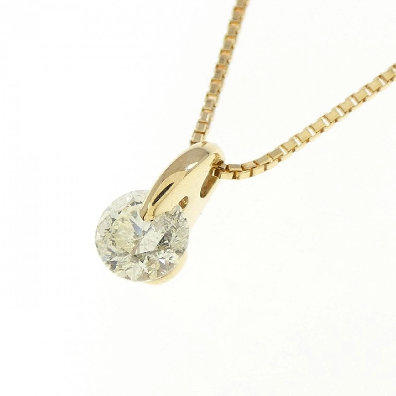 K18YG Dây chuyền kim cương 0.30CT - Hàng hiệu Authentic 865159