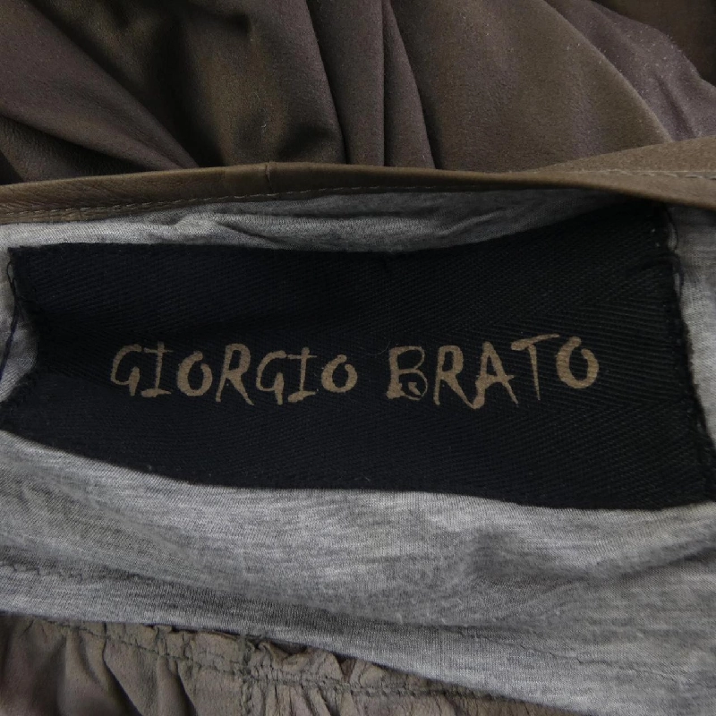 【Mã giảm giá】Áo khoác da GIORGIO BRATO 641669