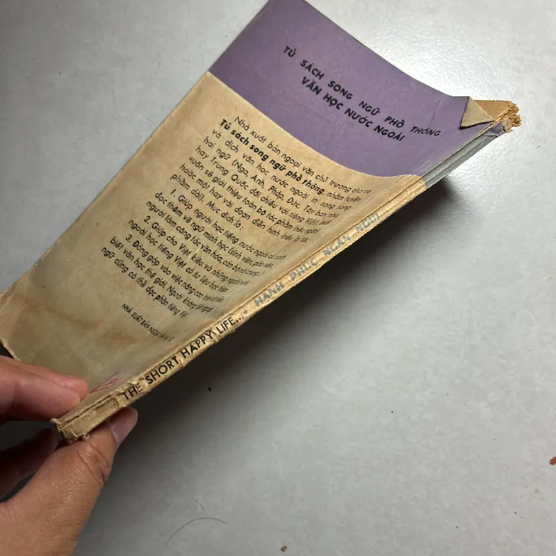 Hạnh phúc ngắn ngủi của Franxit Macombo - Hemingway 736541