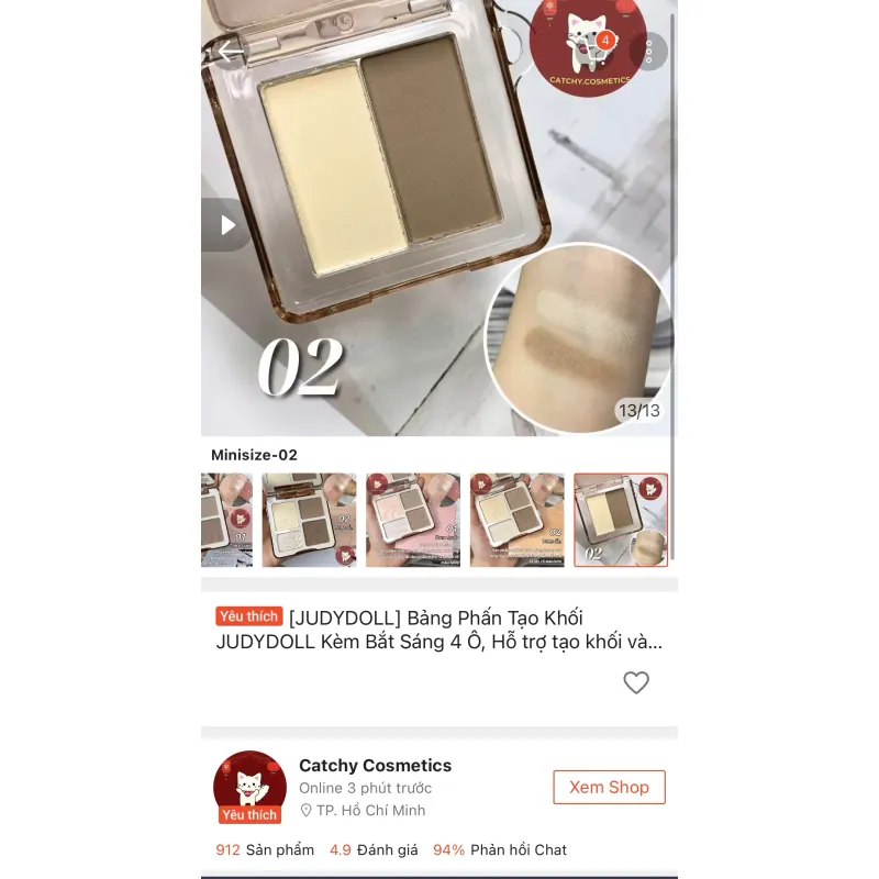 Phấn má JudyDoll #02 2g Chính hãng 1024196