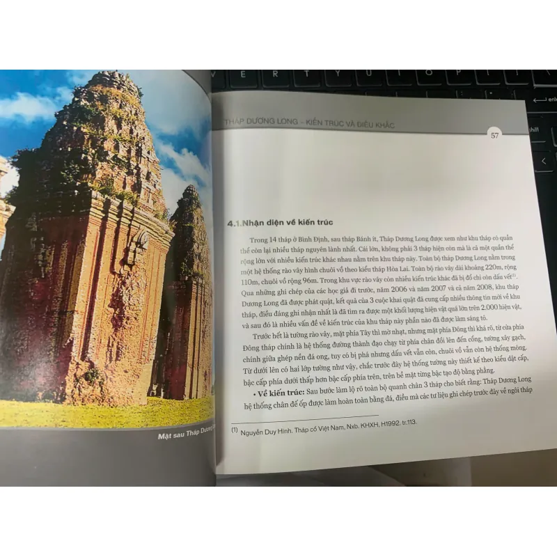 THÁP DƯƠNG LONG KIẾN TRÚC VÀ ĐIÊU KHẮC - ĐINH BÁ HÒA 1022637