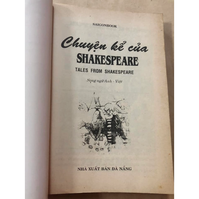 Sách Chuyện kể của Shakespeare (Tales from Shakespeare) Song ngữ Anh Việt - Saigon Book 305547