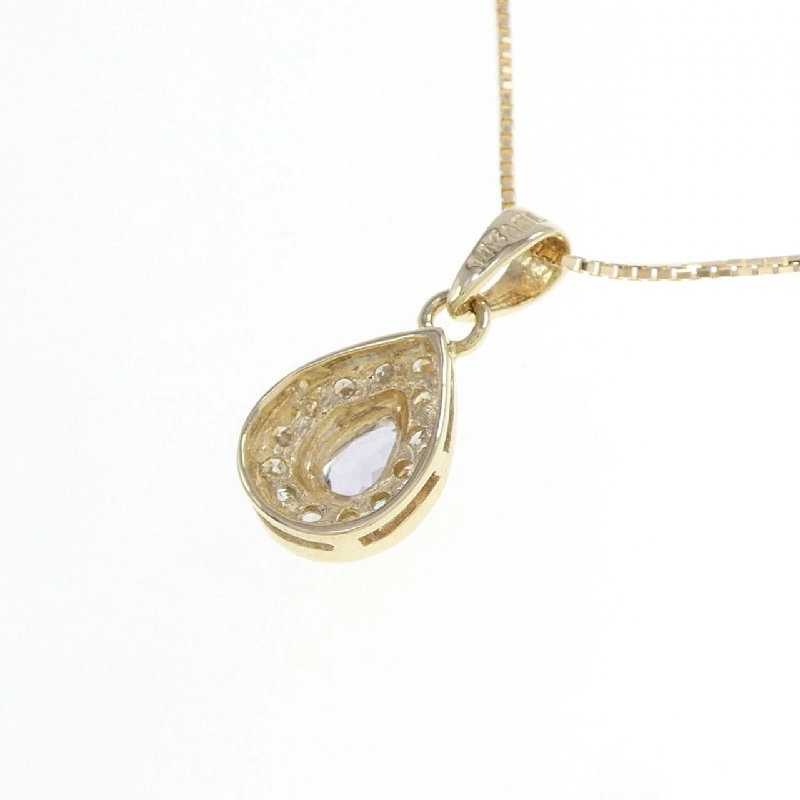 Dây chuyền Tanzanite 14KYG/K18YG - Hàng hiệu Authentic 860893