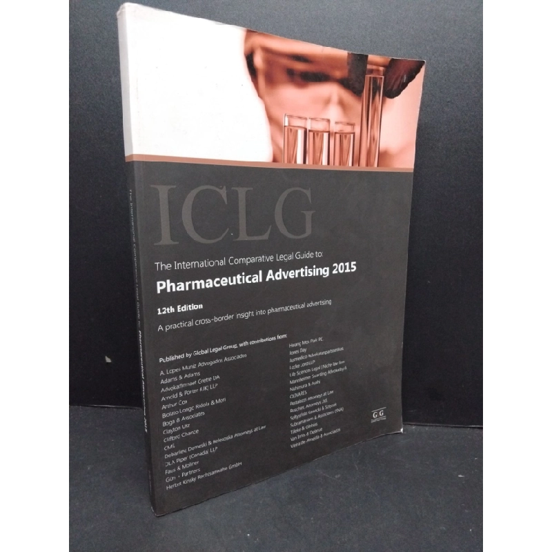 [Phiên Chợ Sách Cũ] The international comparative legal guide to: pharmaceutical advertising 2015bẩn 2303 426735
