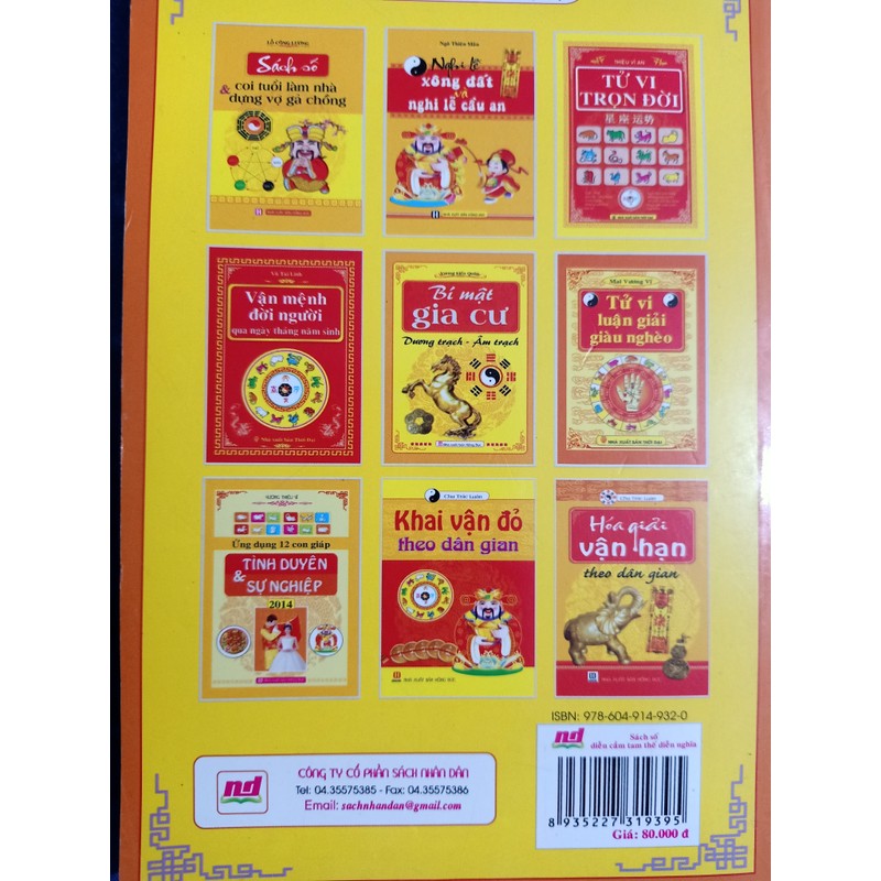 Combo sách tử vi: Tử vi trọn đời + diễn cầm tam thế 70861