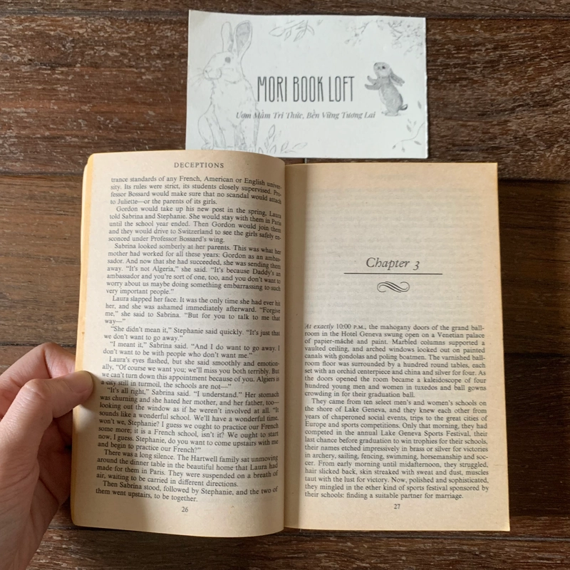 Sách ngoại văn Deceptions – Judith Michael, Used, Khổ Pocket 498775