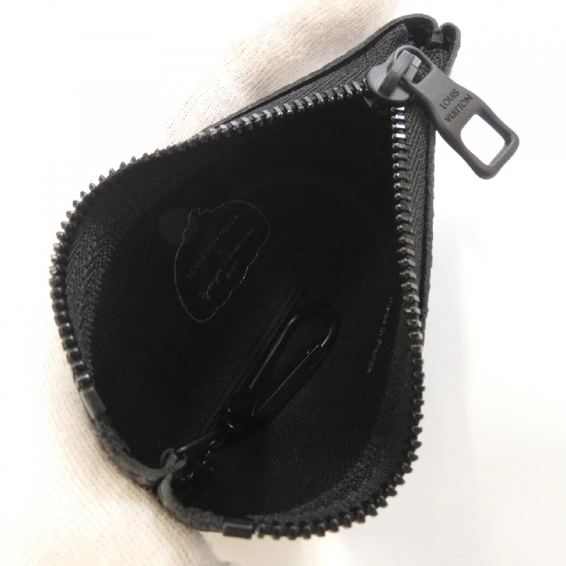 Túi xách Louis Vuitton Monogram Eclipse (LV X YK) Pochette Clé M81929 ví tiền & hộp chìa khóa 620476