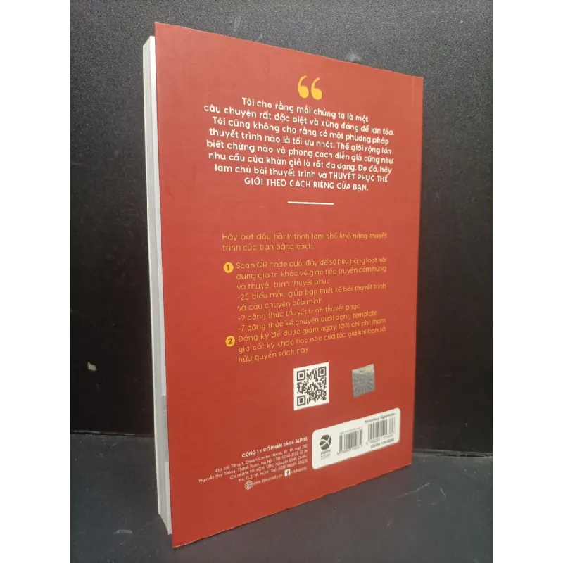 [Phiên Chợ Sách Cũ] Storytelling Nghệ thuật thuyết trình bằng câu chuyện2020 2303 419656