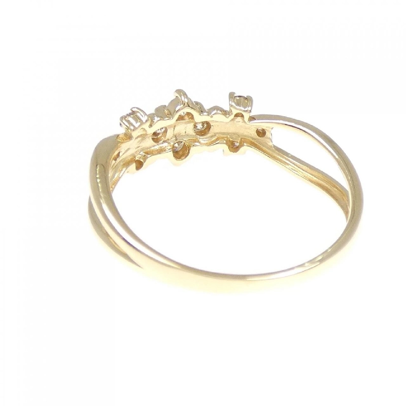 Nhẫn kim cương K18YG 0.30CT 672910