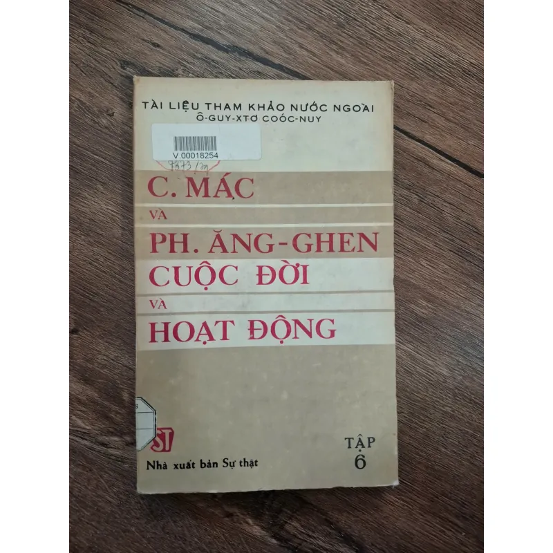C. Mác và Ph. Ăng-ghen: Cuộc đời và hoạt động (Tập 6) - Ô-guy-xtơ Coóc-nuy 715751