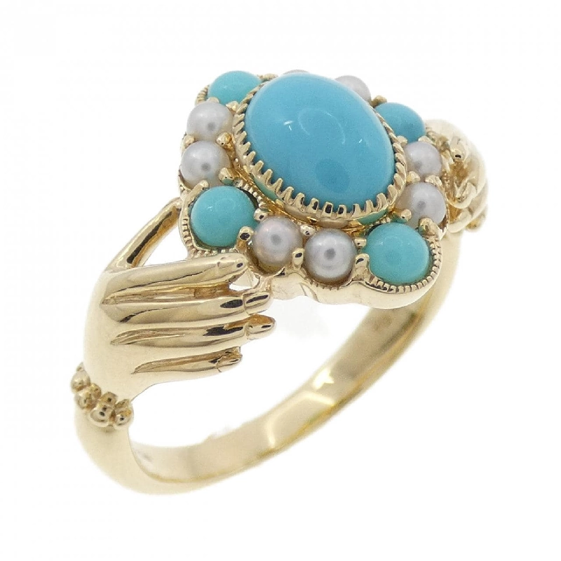 Nhẫn Turquoise K10YG 1.31CT 670961