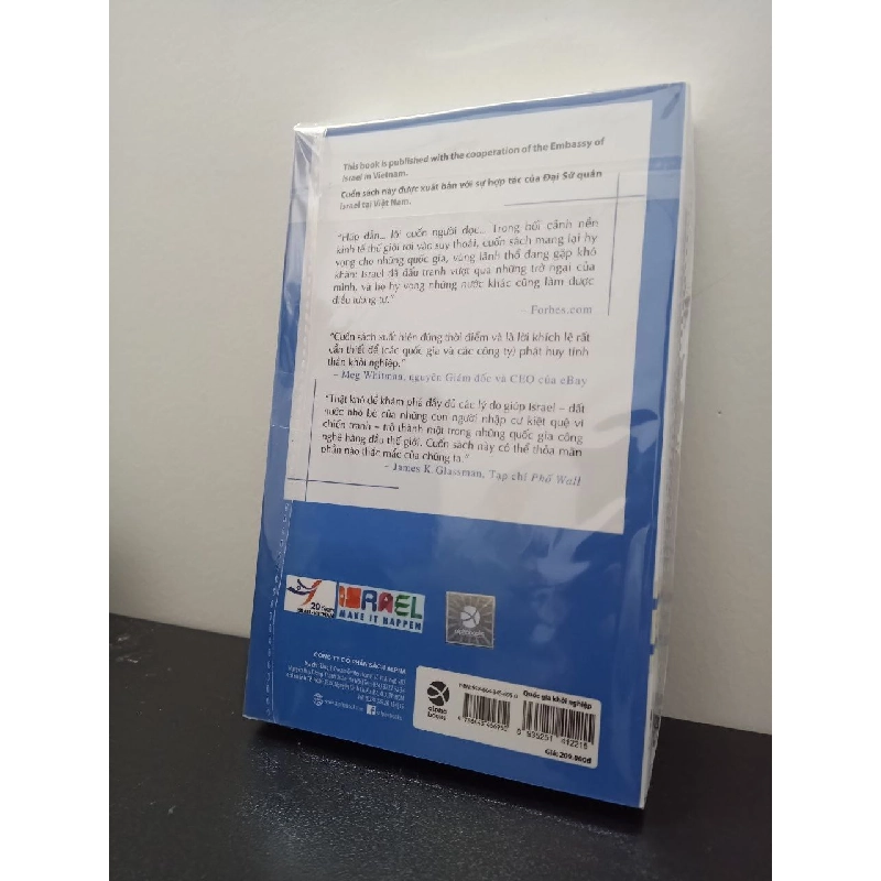 Quốc Gia Khởi Nghiệp - Câu Chuyện Về Nền Kinh Tế Thần Kỳ Của Israel (Tái Bản) - Dan Senor, Saul Singer New 100% HCM.ASB2003 65431