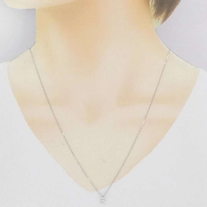 Dây chuyền kim cương PT950/PT850 0.10CT - Hàng hiệu Chính hãng 861960