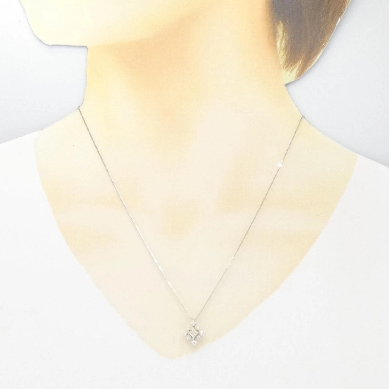 Dây chuyền kim cương PT900/PT850 0.254CT - Hàng hiệu Chính hãng 866484