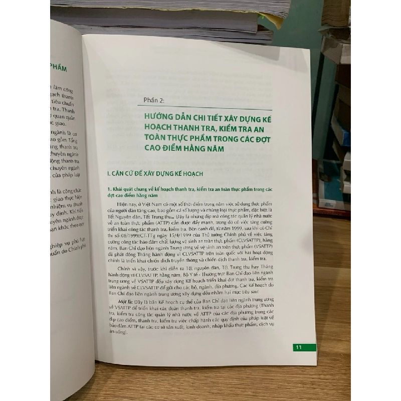 Dẫn xây dựng kế hoạch thanh tra kiểm tra an toàn thực phẩm trong các đợt cao điểm hằng năm và thanh tra kiểm tra an toàn thực phẩm theo chuyên đề nước uống đóng chai nước khoáng thiên nhiên và bếp tập thể 728867