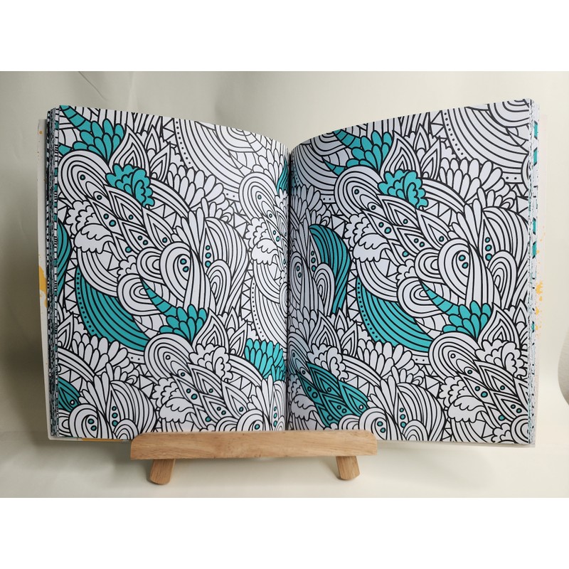 Sách tô màu Inspired colouring Patterns 144320