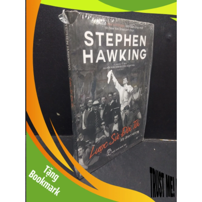 (TẶNG BOOKMARK) Lược Sử Đời Tôi - My Brief History StePhen Hawking có seal mới 80% ố vàng RBK0605 947339