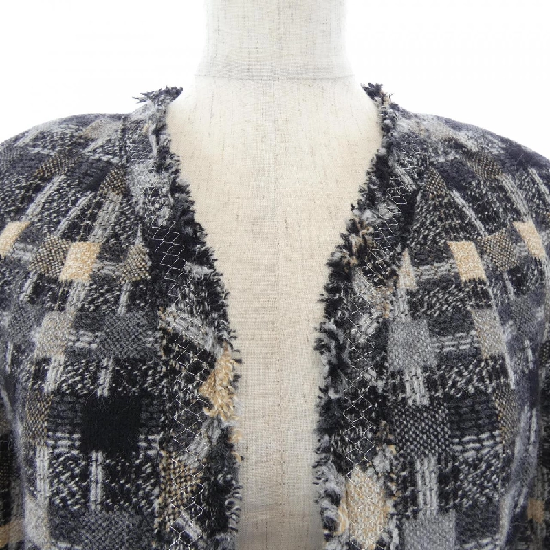 Áo khoác không cổ CHANEL P26751V17018 05A - Hàng hiệu Authentic 822332