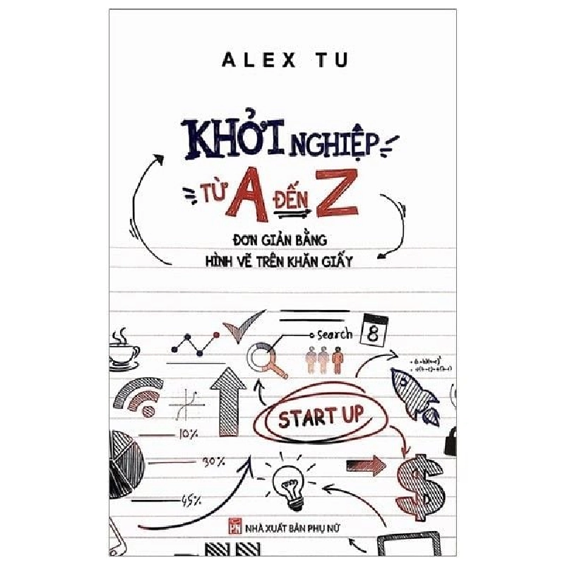 Khởi nghiệp từ A đến Z đơn giản bằng hình hình vẽ trên khăn giấy - Alex Tú - 2019 - KINH TẾ - PHÁP LUẬT - KHOA HỌC - VĂN HÓA XH 704771