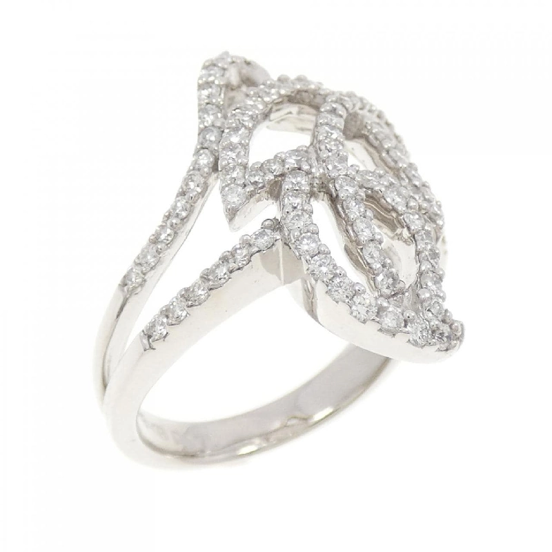 Nhẫn kim cương K18WG 0.70CT 673221