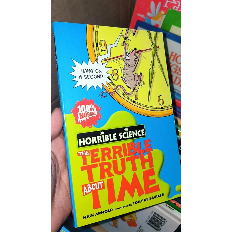 Ngoại văn khoa học cho bé kèm mình hoạ - Horrible Science - the terrible truth about time 496228
