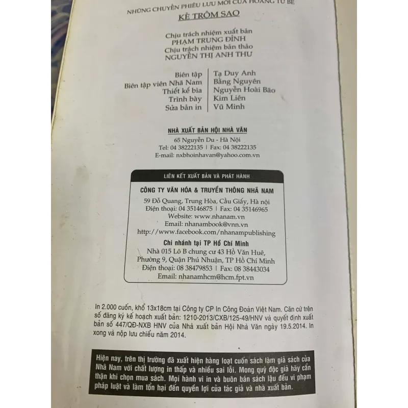 Kẻ Trộm Sao - Những Câu Chuyện Phiêu Lưu Mới Của Hoàng Tử Bé 927485