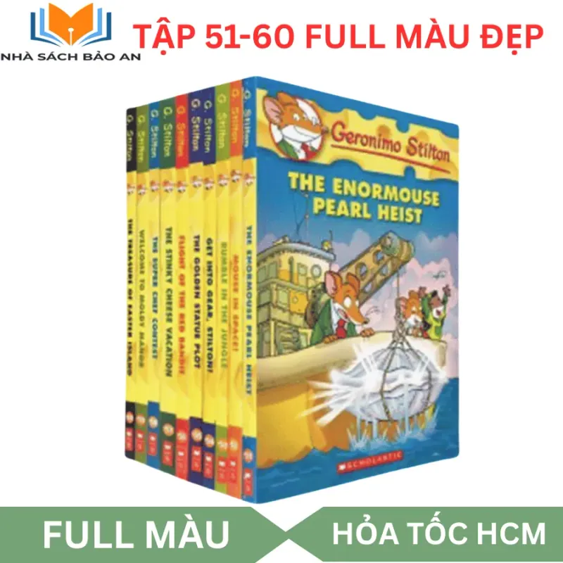Sách - Geronimo Stilton tập 51~60 full màu 756594