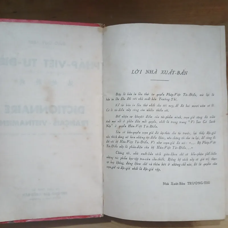 Pháp - Việt Từ Điển (Trường Thi Xuất Bản 1957) - Đào Duy Anh 928434