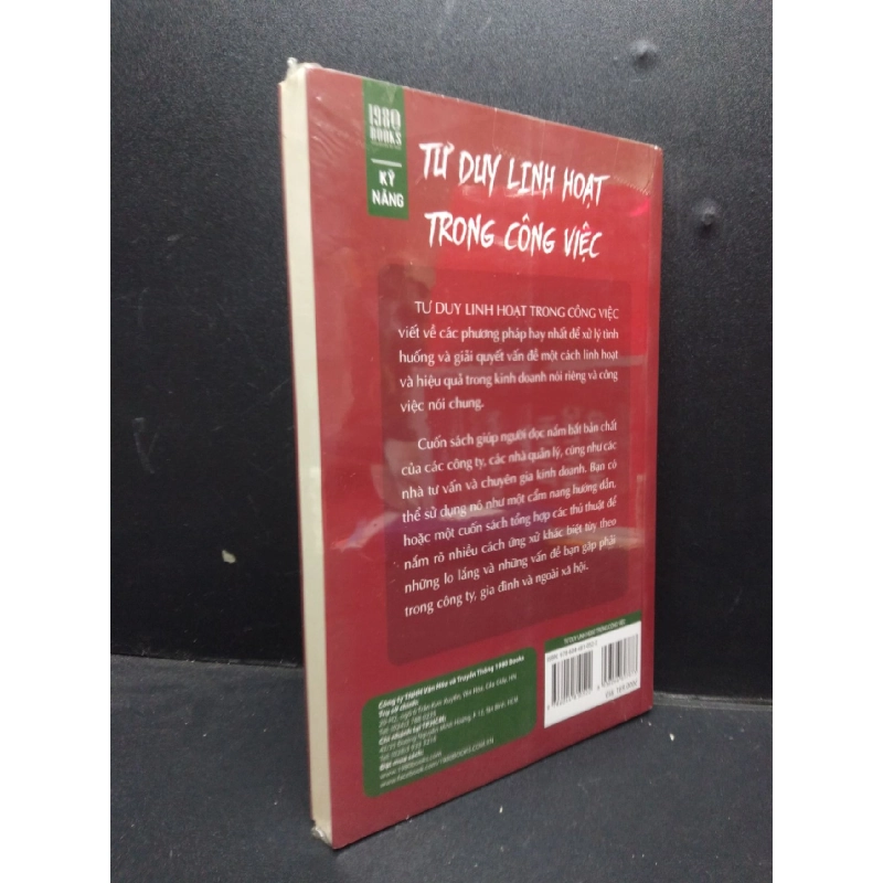 Tư duy linh hoạt trong công việc Shimada Tsuyoshi và Globis mới 100% HCM.ASB2003 tư duy 914034