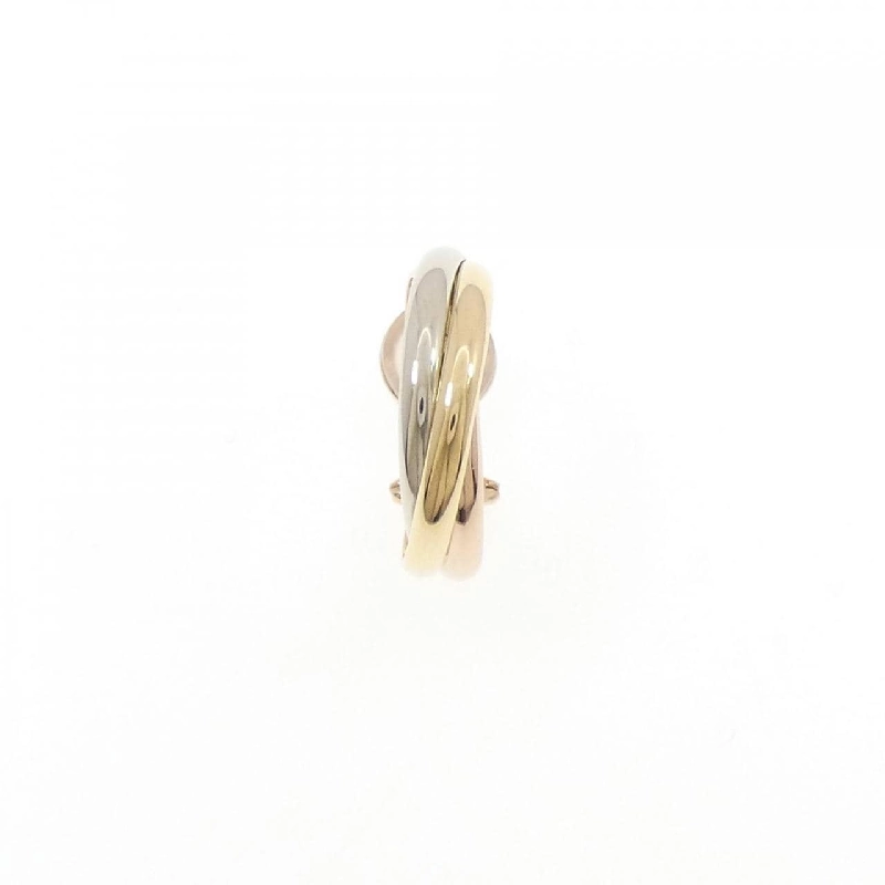 Bông tai Cartier Trinity Round một bên - Hàng hiệu Authentic 844243