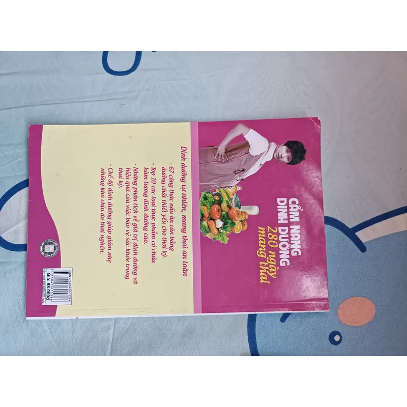 Cẩm nang dinh dưỡng 280 ngày mang thai - NXB Phụ nữ 593771
