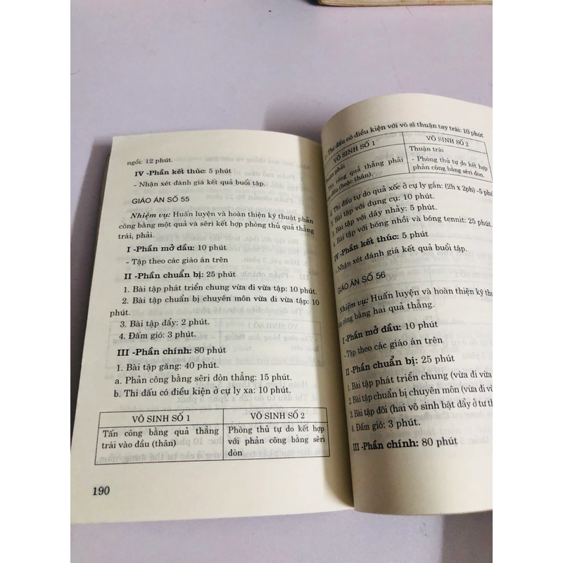 HUẤN LUYỆN BOXING  - 240 trang, nxb: 2003 542179