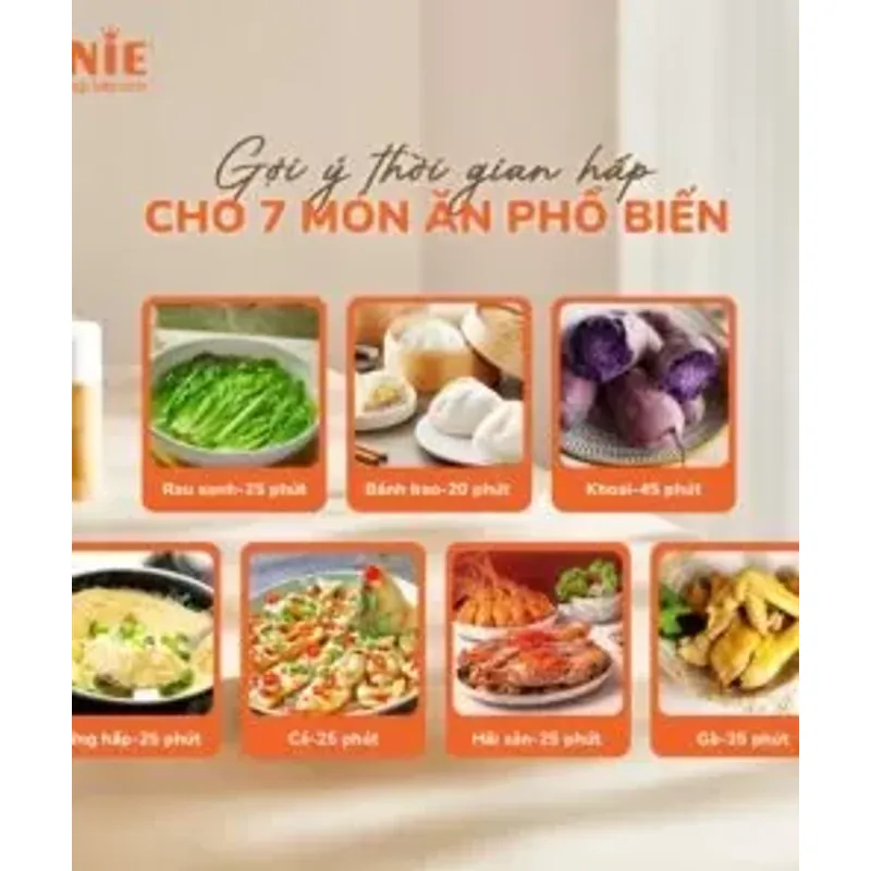 Nồi hấp Unie UE680 – Dung tích 15L siêu to, hấp 3 tầng cực tiện! 🍲🔥 715795