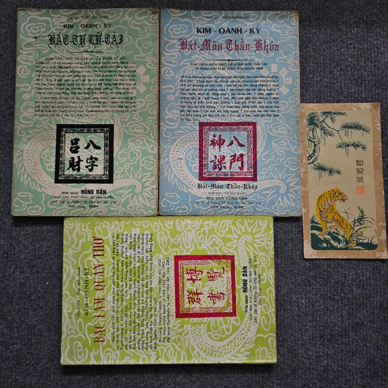 Sách tử vi, phong thủy, xem tướng - sách kéo lụa 747334
