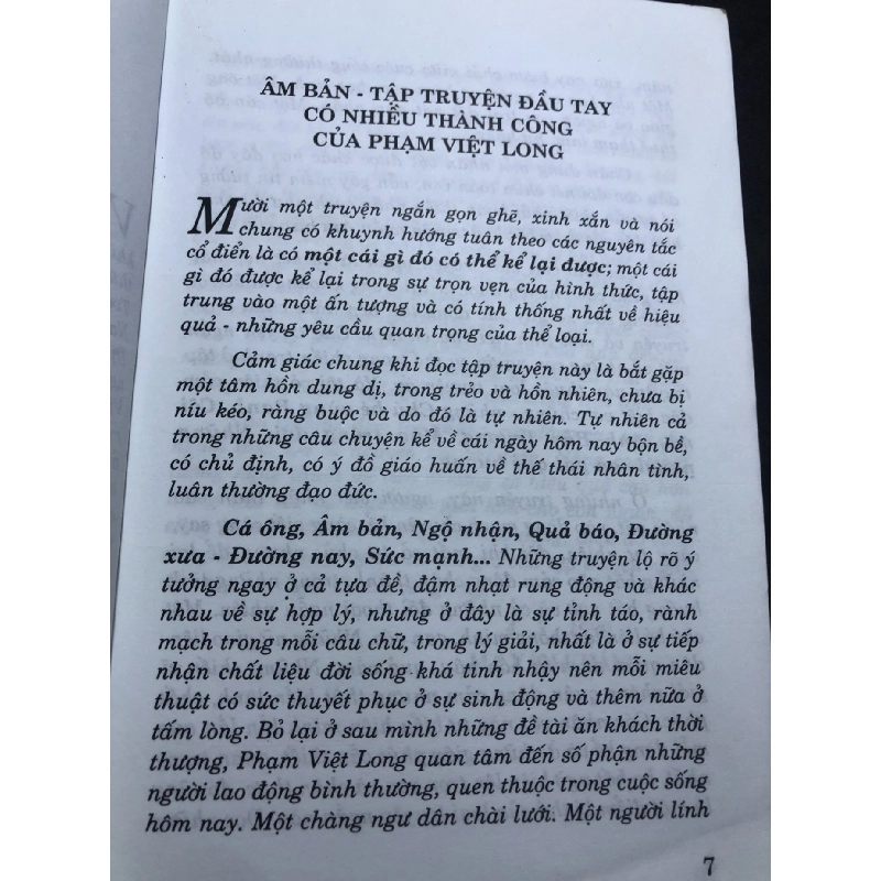 Âm bản 2004 mới 70% ố bẩn nhẹ Phạm Việt Long HPB0906 SÁCH VĂN HỌC 914988