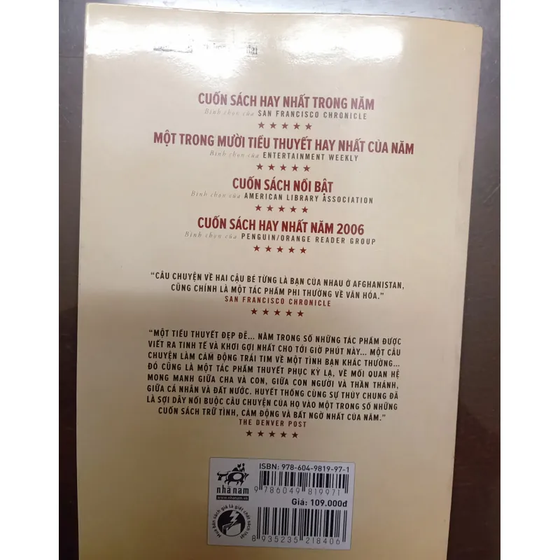 Người đua diều - Khaled Hosseini - Sách cũ 640671