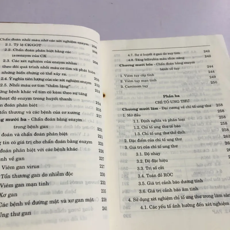 CHẨN ĐOÁN SINH HỌC MỘT SỐ BỆNH NỘI KHOA  780411