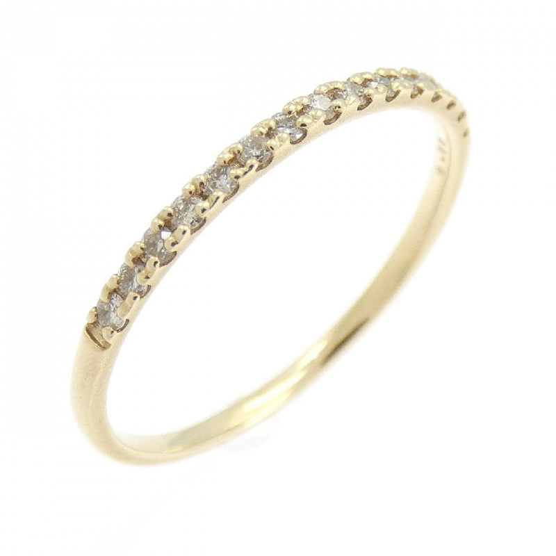 Nhẫn kim cương K10YG 0.13CT 665360