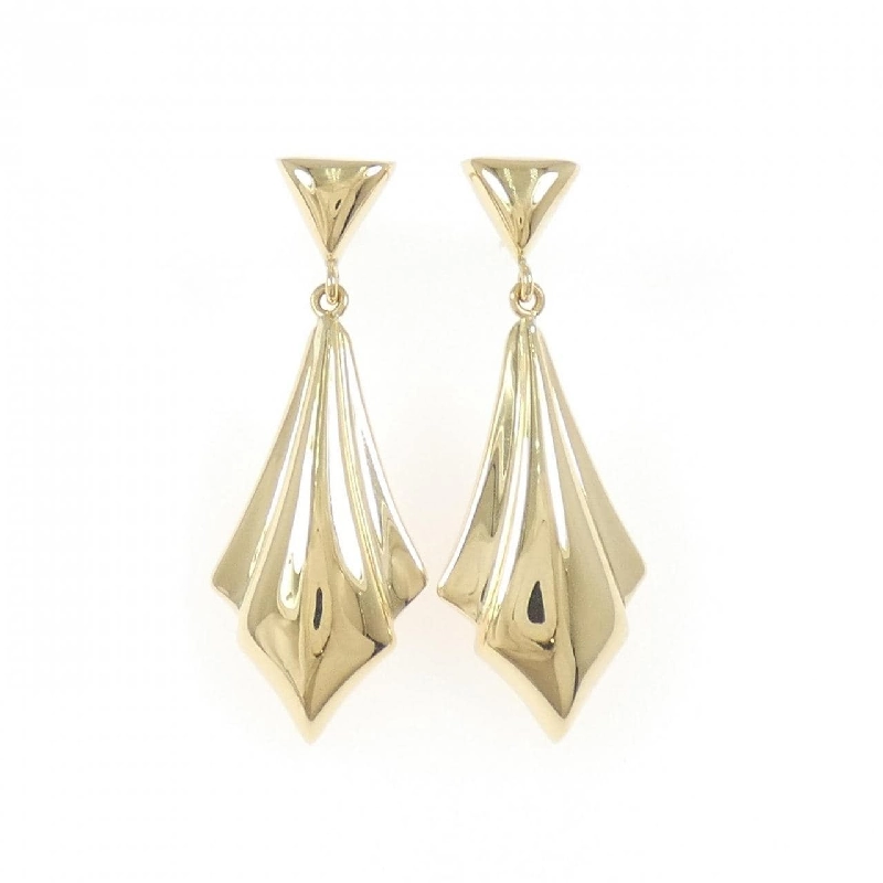 K18YG Bông tai - Hàng hiệu Authentic 874654