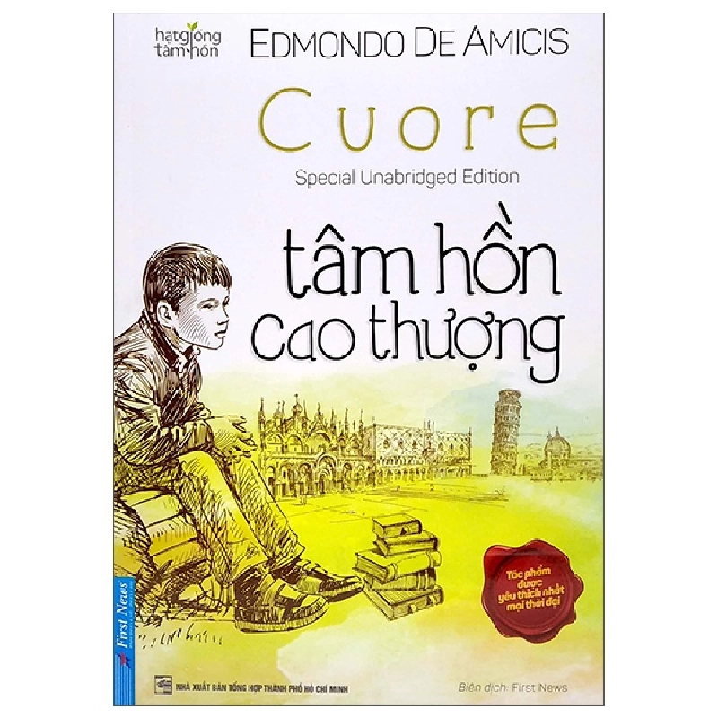 Đọc sách cùng PK - Sách Tâm Hồn Cao Thượng (Bìa mềm) 2022 - Edmondo De Amicis New 100%  - First News 259771