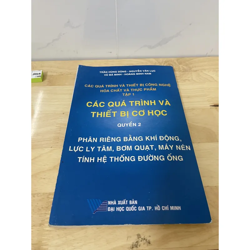 Các Quá trình và thiết bị cơ học  761009