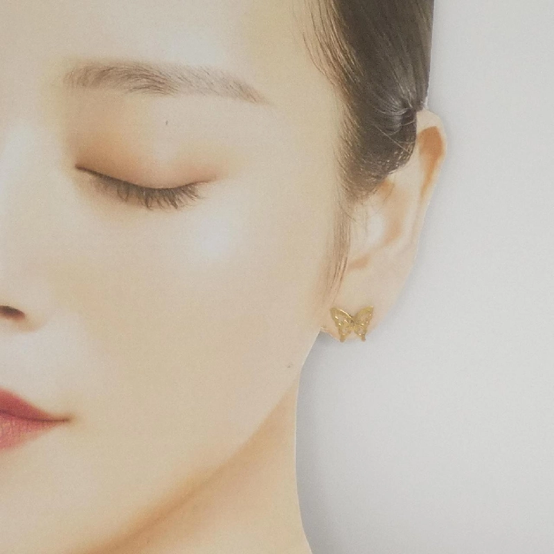 K18YG Bướm Bông Tai - Hàng hiệu Chính hãng 867216