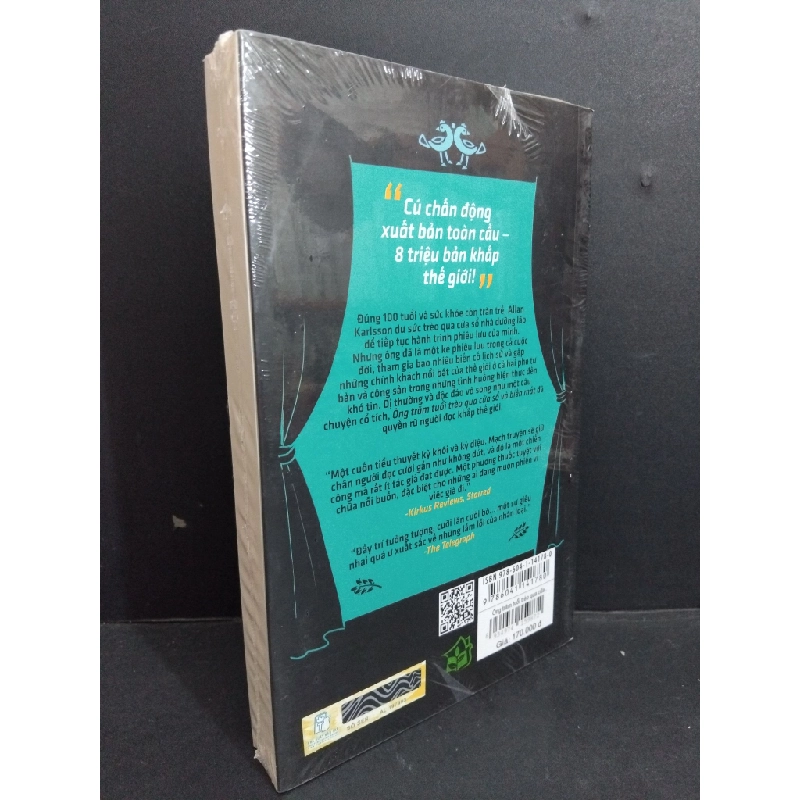 Ông trăm tuổi trèo qua cửa sổ và biến mất mới 100% HCM2811 Jonas Jonasson VĂN HỌC Oreka-Blogmeo 330879